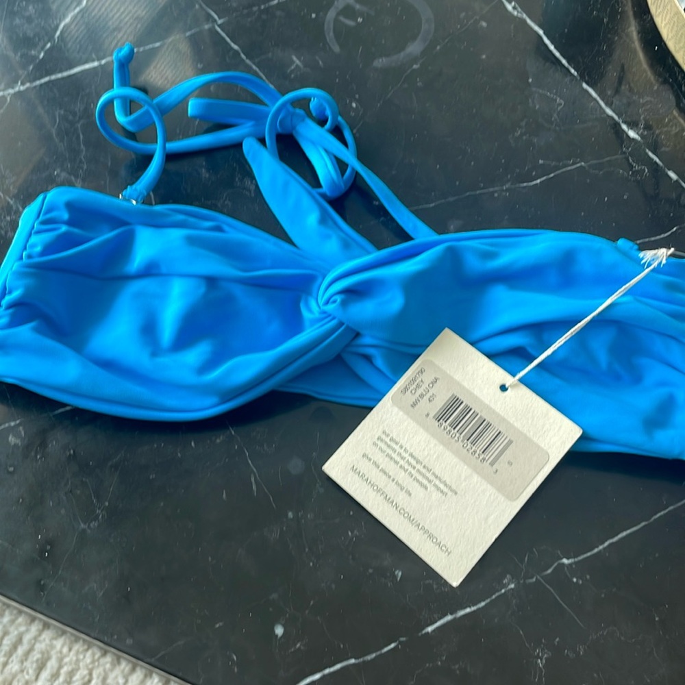Mara Hoffman Bikini Top Chey sz S NWT